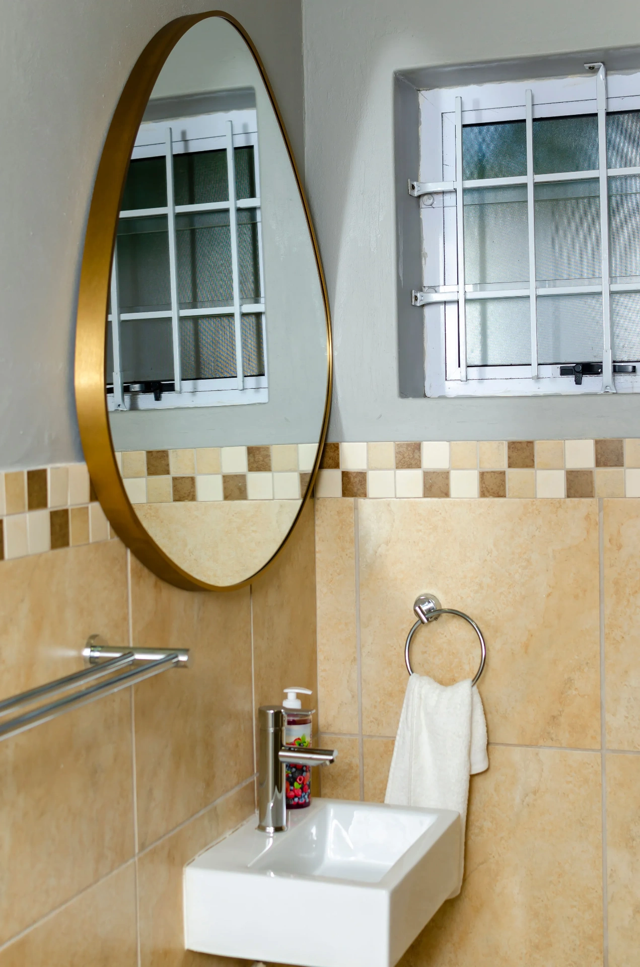 The Serenity Room — vanity and mirror